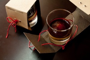 cup packaging with corrugated paper
