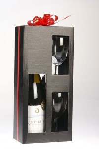 Custom Wine Boxes With cardboard Divider