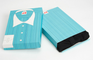 corrugated paper shirt packaging