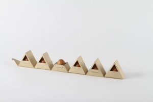 Delta connection box of eggs for 3 pieces