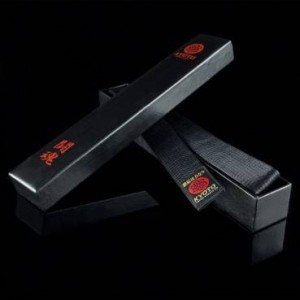 black rectangle paper box for belt