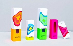 skincare product box with window 