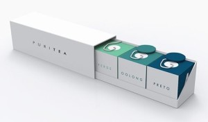 tea bag set with display white box