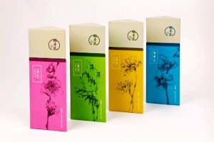 triangle tea box