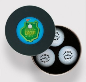 round golf ball box