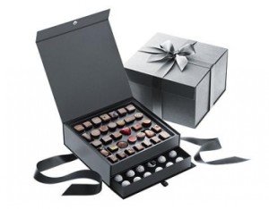 truffles packaging with drawer