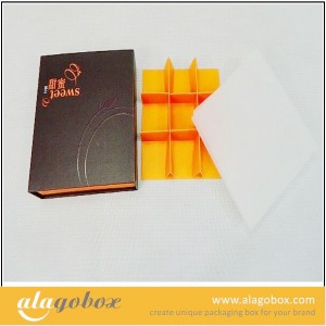 book style truffles packaging