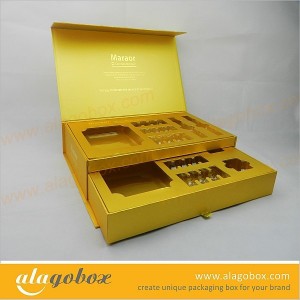 cosmetic product slide open boxes