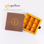 chocolate bonbon drawer box