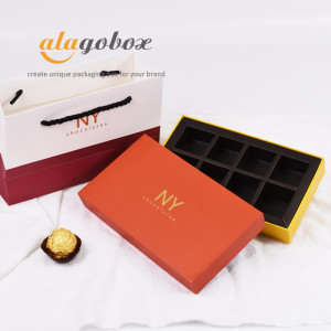 8pc chocolate bonbon boxes