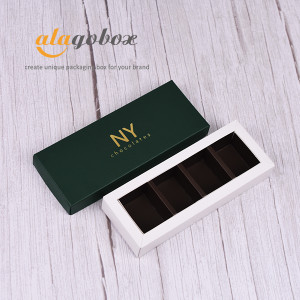 4pc chocolate bonbon custom boxes