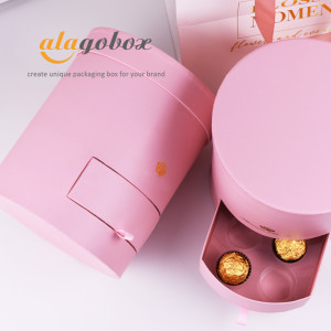 chocolate and flower packaging box
