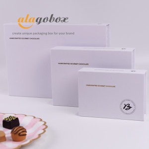 handcrafted gourmet chocolate box series