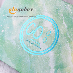 12pc bonbon box metallic logo