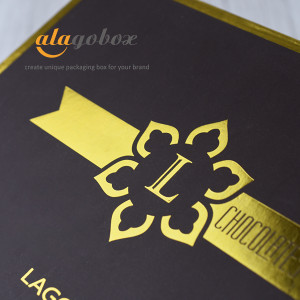 brown 12pc bonbon box