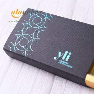 black and golden 4pc bonbons box