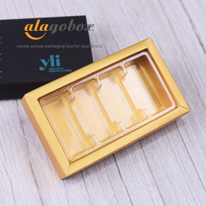 plastic blister for 4pc bonbons