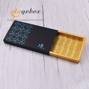 custom premium 16pc chocolate bonbon box