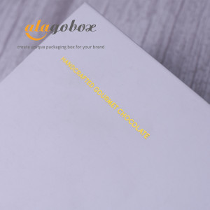 12pc handcrafted gourmet chocolate box golden logo