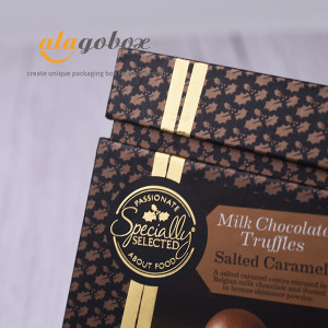milk chocolate truffle box